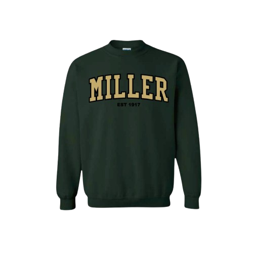 Miller Crewneck - Forest Green