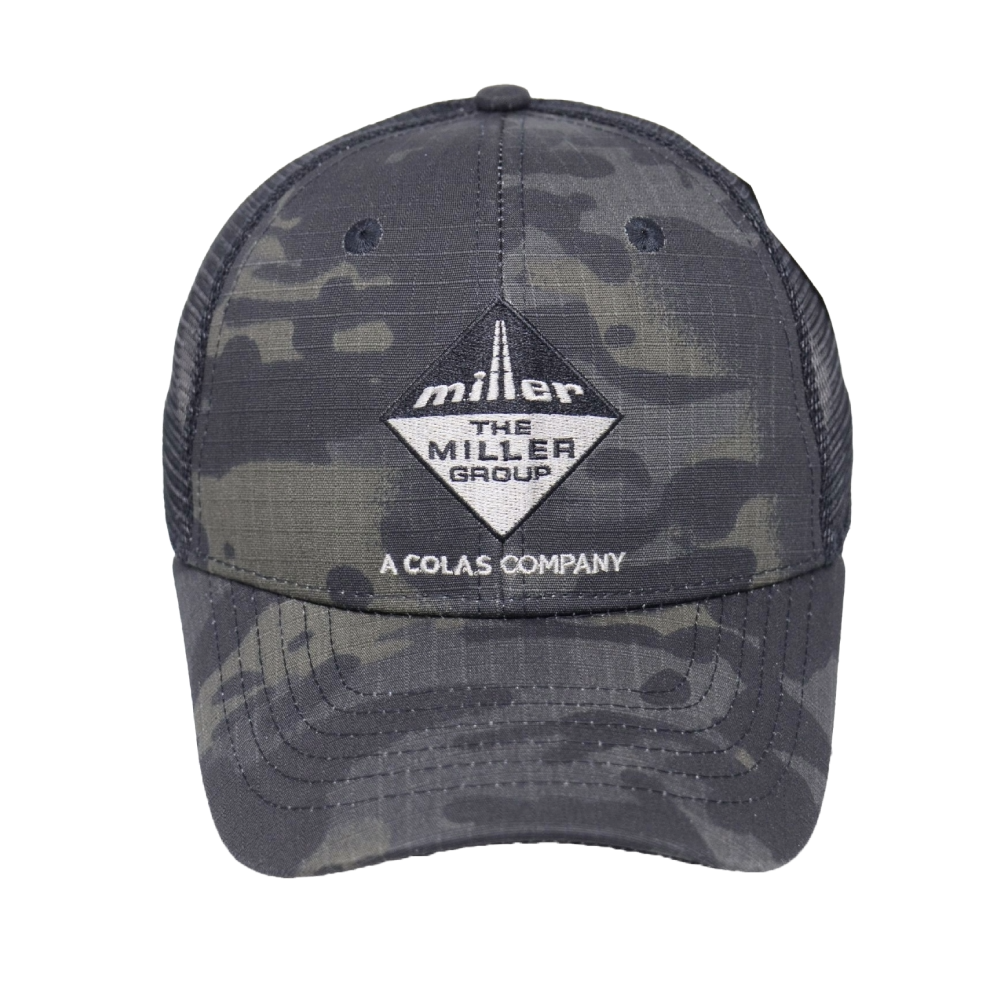 Miller Ripstop Green Camo Hat