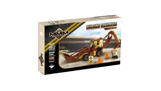 Back Hoe Loader - Mighty Miller Machine Lego