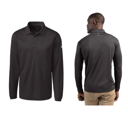 Clique Ice Pique Long Sleeve Polo - Men