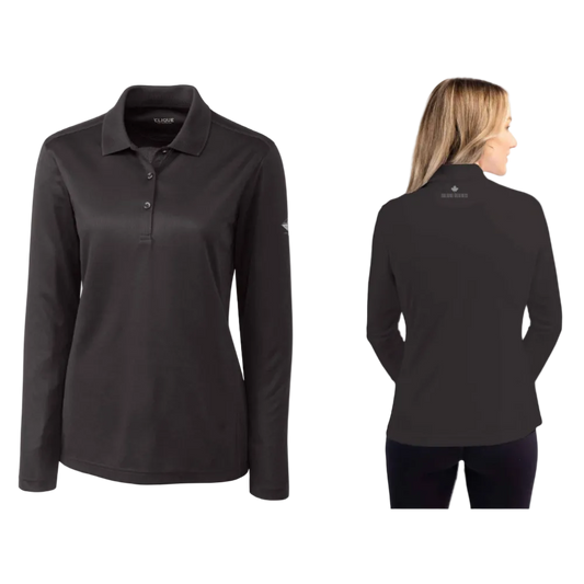 Clique Ice Pique Long Sleeve Polo - Women