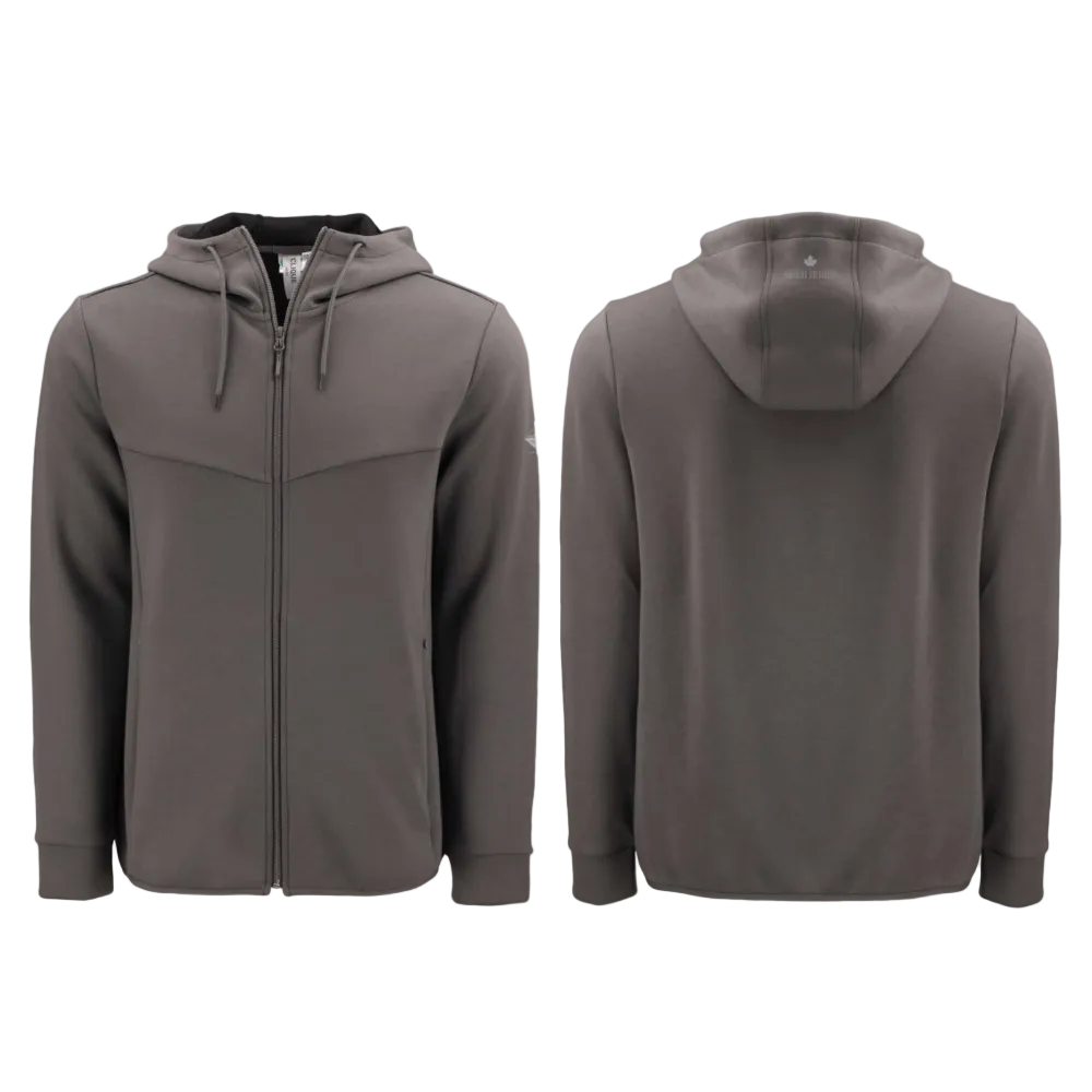 Clique Haven Recycled Full Zip Hooded Sweatshirt - Men