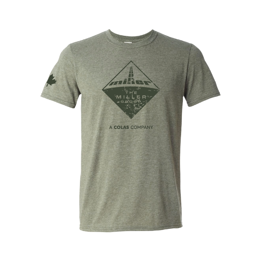 Heather Military Green T-Shirt