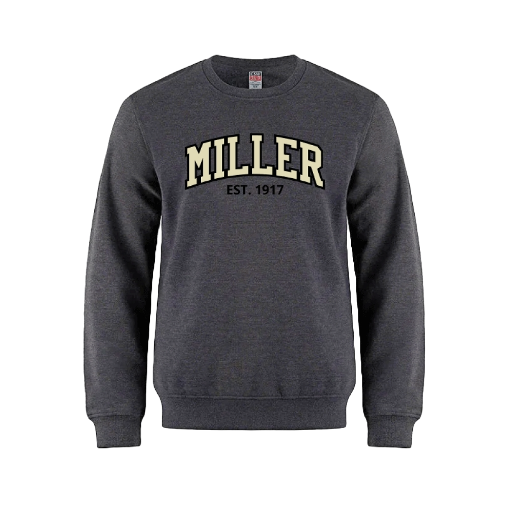 Miller Crewneck - Charcoal Heather