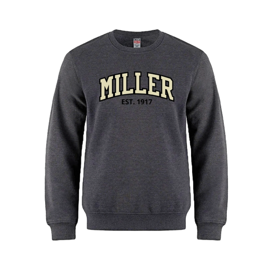 Miller Crewneck - Charcoal Heather