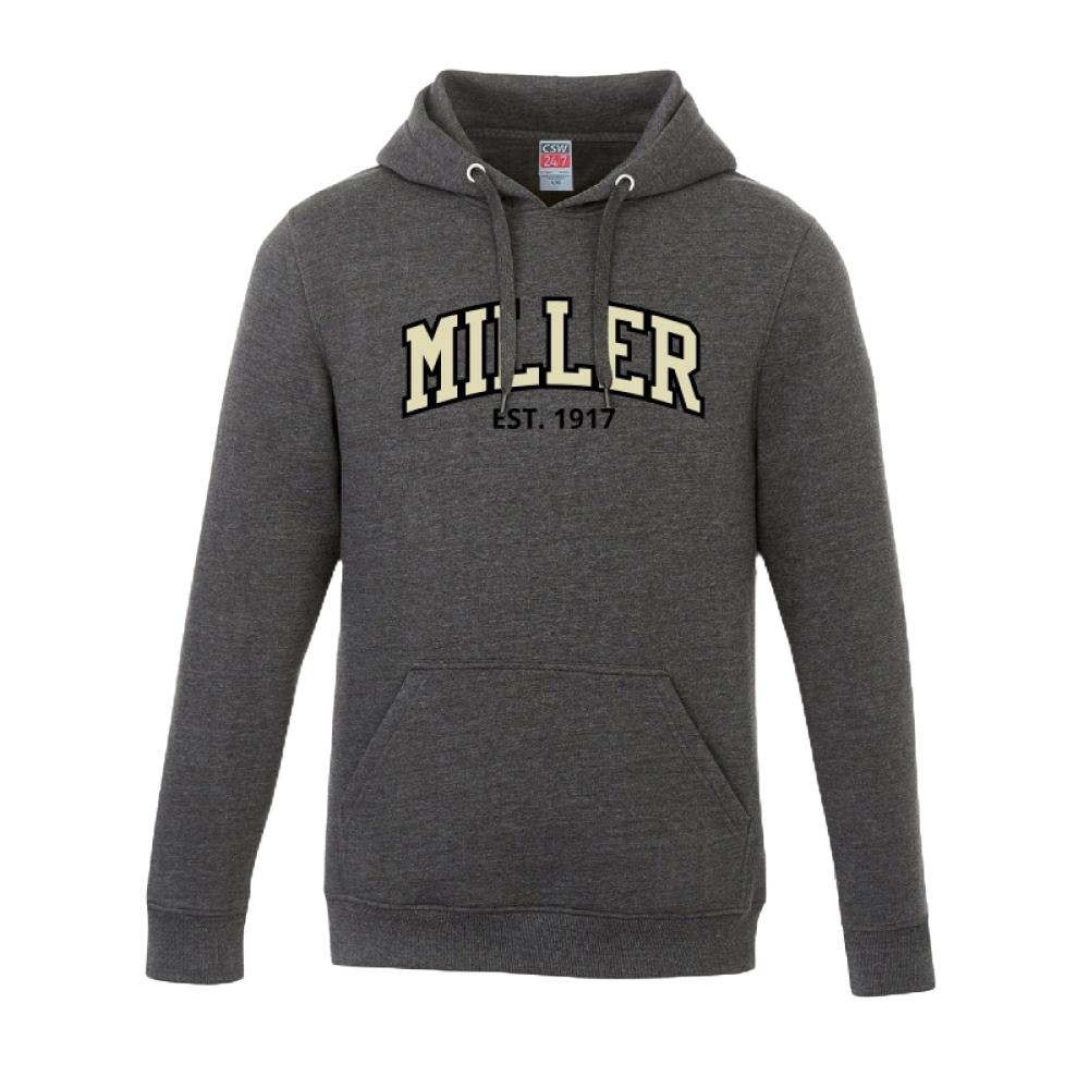 Miller Hoodie - Charcoal Heather