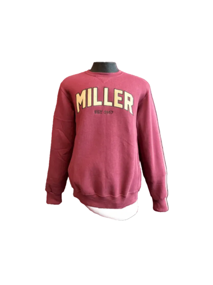 Rusell Maroon Sweatshirt - Unisex