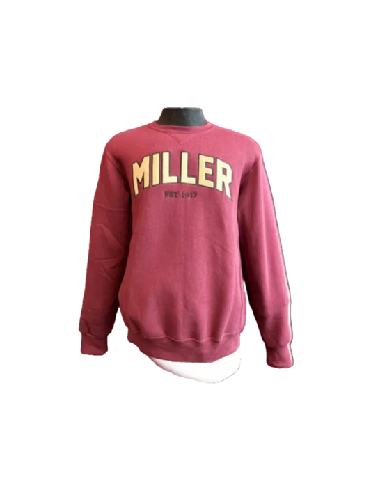 Rusell Maroon Sweatshirt - Unisex